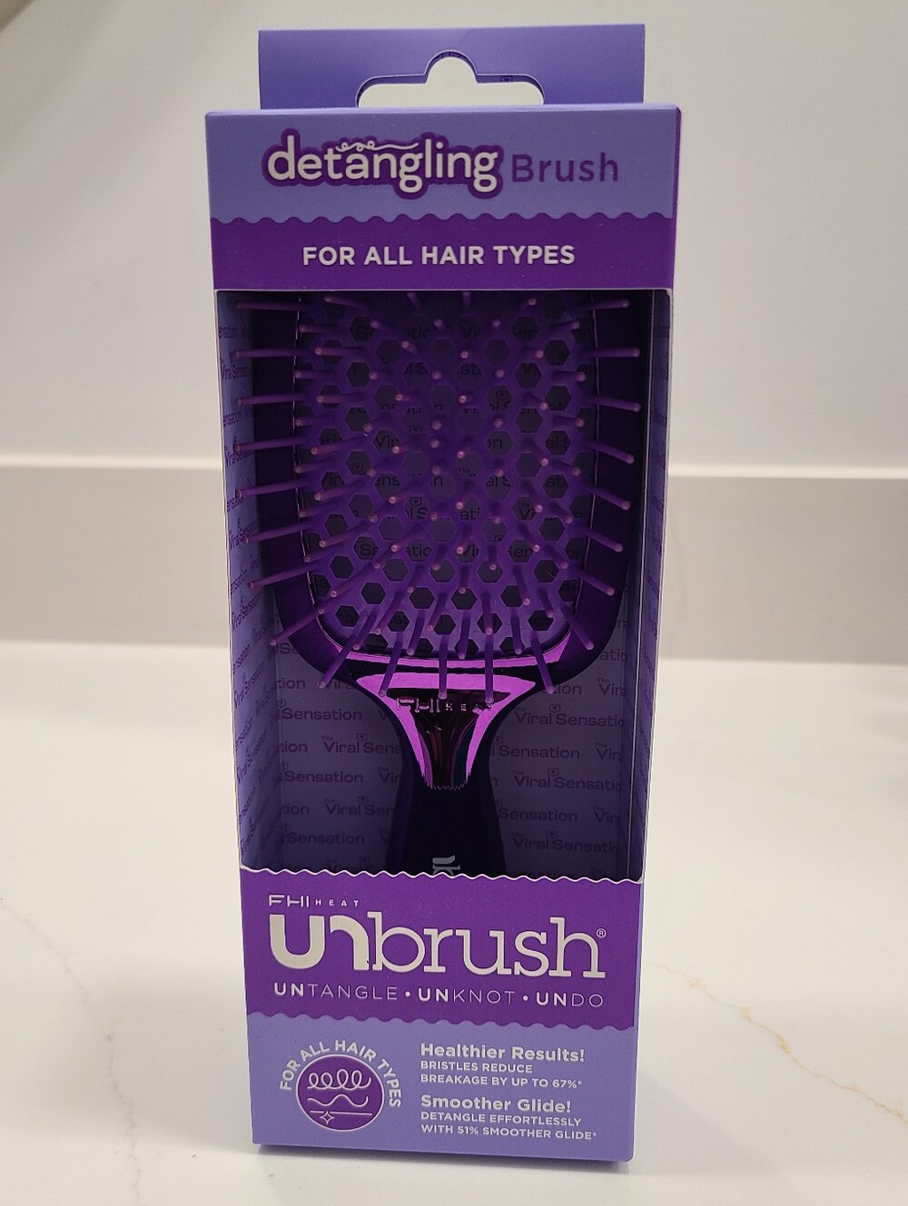 FHI UNbrush Chrome Series - Purple Chrome Stellar